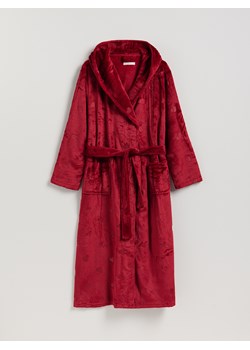 Reserved - Szlafrok z paskiem - czerwony ze sklepu Reserved w kategorii Szlafroki damskie - zdjęcie 187347720