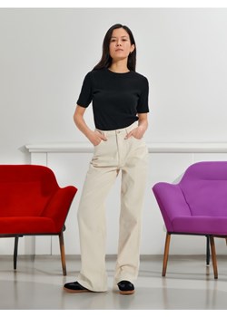 Sinsay - Koszulka z krótkim rękawem - czarny ze sklepu Sinsay w kategorii Bluzki damskie - zdjęcie 187348373