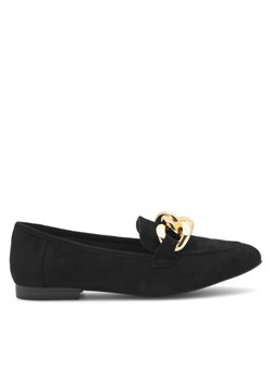 Loafersy DeeZee WS5560-10 Czarny ze sklepu eobuwie.pl w kategorii Półbuty damskie - zdjęcie 187348430