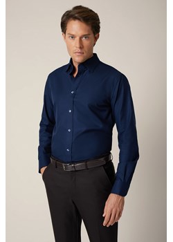 Koszula Granatowa Bawełniana Assunta Regular ze sklepu Lancerto S.A. w kategorii Koszule męskie - zdjęcie 187349274