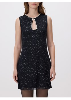 Reserved - Sukienka mini z ozdobnymi detalami - czarny ze sklepu Reserved w kategorii Sukienki - zdjęcie 187349484