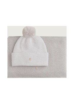 Tommy Hilfiger Szal + czapka | z dodatkiem wełny ze sklepu Gomez Fashion Store w kategorii Czapki zimowe damskie - zdjęcie 187349704