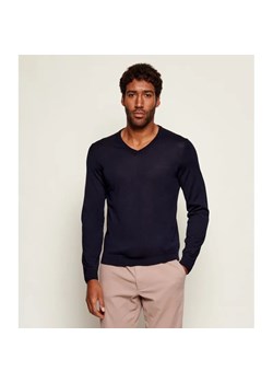 BOSS BLACK Wełniany sweter Melba-P | Slim Fit ze sklepu Gomez Fashion Store w kategorii Swetry męskie - zdjęcie 187349764