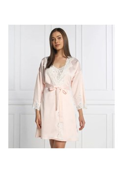 LAUREN RALPH LAUREN Satynowy Szlafrok | Regular Fit ze sklepu Gomez Fashion Store w kategorii Szlafroki damskie - zdjęcie 187350783