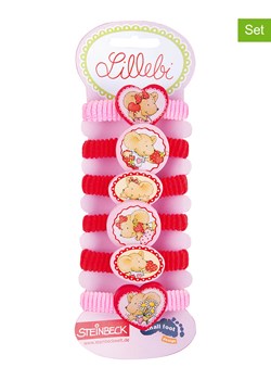 Lillebi Gumki (18 szt.) "Lillebi" w kolorze różowym do włosów ze sklepu Limango Polska w kategorii Gumki do włosów - zdjęcie 187350854
