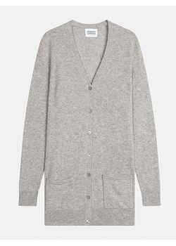 AUTHENTIC CASHMERE Kaszmirowy kardigan &quot;Cimet&quot; w kolorze jasnoszarym ze sklepu Limango Polska w kategorii Swetry damskie - zdjęcie 187351153