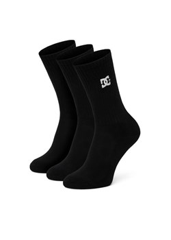 Skarpety długie DC Shoes AS_DC_01W_SS25 (3-PACK) Czarny ze sklepu eobuwie.pl w kategorii Skarpetki męskie - zdjęcie 187352183