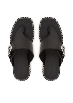 Japonki KARL LAGERFELD Kleo KL81325 Czarny ze sklepu eobuwie.pl w kategorii Klapki damskie - zdjęcie 187352224