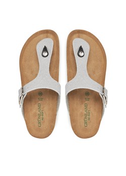 Japonki Grünland Sara CC0112 Srebrny ze sklepu eobuwie.pl w kategorii Klapki damskie - zdjęcie 187352252