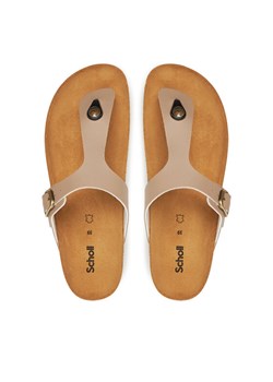 Japonki Scholl Nicole F32175 Brązowy ze sklepu eobuwie.pl w kategorii Klapki damskie - zdjęcie 187352262