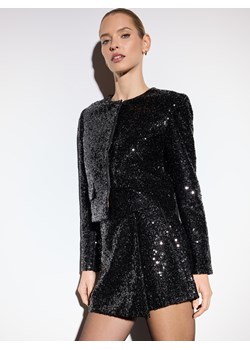 Mohito - Spódnico-szorty z cekinami - czarny ze sklepu Mohito w kategorii Spódnice - zdjęcie 187353012