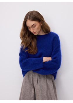 Reserved - Sweter z moherem i wełną - niebieski ze sklepu Reserved w kategorii Swetry damskie - zdjęcie 187353412