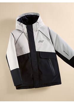 Reserved - Kurtka z kapturem - granatowy ze sklepu Reserved w kategorii Kurtki chłopięce - zdjęcie 187353561