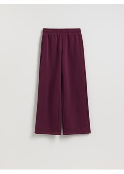 Reserved - Spodnie dresowe - ciemnofioletowy ze sklepu Reserved w kategorii Spodnie damskie - zdjęcie 187353604
