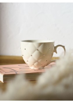 Sinsay - Kubek z cyrkoniami - biały ze sklepu Sinsay w kategorii Maseczki ochronne - zdjęcie 187353870