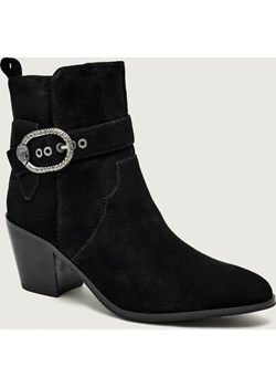 Kurt Geiger Kowbojki MAYFAIR | zamsz ze sklepu Gomez Fashion Store w kategorii Botki - zdjęcie 187354493