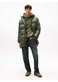 Tommy Jeans Męska kurtka puchowa Mężczyźni trzcinowy jednolity ze sklepu vangraaf w kategorii Kurtki męskie - zdjęcie 187354992