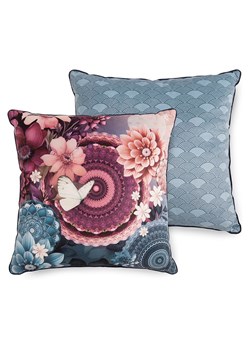 Hip Poduszka &quot;Asher&quot; w kolorze niebiesko-fioletowym ze sklepu Limango Polska w kategorii Poduszki dekoracyjne - zdjęcie 187356694