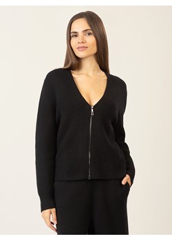 APART Wełniany kardigan w kolorze czarnym ze sklepu Limango Polska w kategorii Swetry damskie - zdjęcie 187357004
