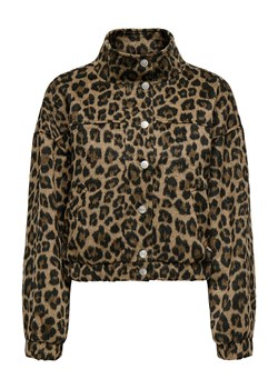 ONLY Kurtka polarowa w kolorze jasnobrązowo-czarnym ze sklepu Limango Polska w kategorii Kurtki damskie - zdjęcie 187357040