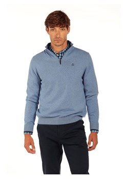 The Time of Bocha Sweter w kolorze błękitnym ze sklepu Limango Polska w kategorii Swetry męskie - zdjęcie 187357163