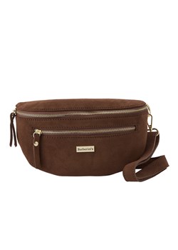 Zamszowa nerka damska Barberinis - Brązowa ze sklepu Barberinis w kategorii Nerki - zdjęcie 187357740