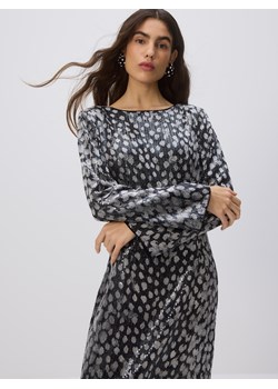 Reserved - Sukienka z cekinami - czarny ze sklepu Reserved w kategorii Sukienki - zdjęcie 187357983
