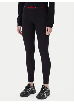 Hugo Legginsy 50495304 Czarny Skinny Fit ze sklepu MODIVO w kategorii Spodnie damskie - zdjęcie 187359351