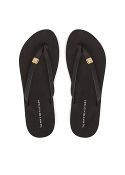 Tommy Hilfiger Japonki Elevated Chic Beach Sandal FW0FW08523 Czarny ze sklepu MODIVO w kategorii Klapki damskie - zdjęcie 187359441