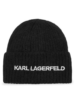 KARL LAGERFELD Czapka 246W3411 Czarny ze sklepu MODIVO w kategorii Czapki zimowe damskie - zdjęcie 187359444