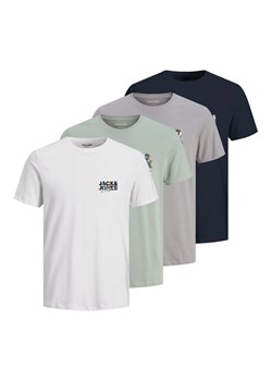 Jack & Jones Komplet t-shirtów Geplas 12288304 Kolorowy Regular Fit ze sklepu MODIVO w kategorii T-shirty męskie - zdjęcie 187359461