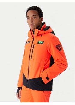 Rossignol Kurtka narciarska Hero Blackside RLOMJ24 Pomarańczowy Regular Fit ze sklepu MODIVO w kategorii Kurtki męskie - zdjęcie 187359583
