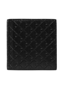 Calvin Klein Portfel Embossed Emblem Trifold LV04D1145G Czarny ze sklepu MODIVO w kategorii Portfele męskie - zdjęcie 187359613