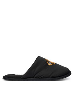 Calvin Klein Kapcie Hotel Slipper Mono Embro YM0YM01392 Czarny ze sklepu MODIVO w kategorii Kapcie męskie - zdjęcie 187359642