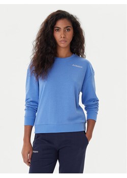 Kappa Bluza Logo Fekka 371M5EW Niebieski Regular Fit ze sklepu MODIVO w kategorii Bluzy damskie - zdjęcie 187359643