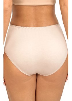 Donna figi damskie pełne z wysokim stanem beżowe 239, Kolor beżowy, Rozmiar S, Donna ze sklepu Primodo w kategorii Majtki damskie - zdjęcie 187360711