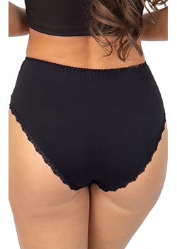 Donna figi damskie z wysokim stanem czarne 246, Kolor czarny, Rozmiar S, Donna ze sklepu Primodo w kategorii Majtki damskie - zdjęcie 187360724