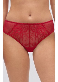 Czerwone koronkowe figi damskie midi CHRISTMAS 10798, Kolor czerwony, Rozmiar L, YSABEL MORA ze sklepu Primodo w kategorii Majtki damskie - zdjęcie 187360891