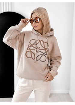 bluza vicenza beżowa one size ze sklepu UBRA w kategorii Bluzy damskie - zdjęcie 187361171