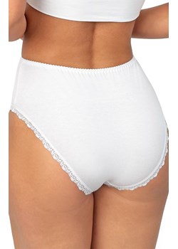 Donna figi damskie z wysokim stanem białe 246, Kolor biały, Rozmiar S, Donna ze sklepu Intymna w kategorii Majtki damskie - zdjęcie 187361250