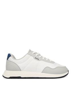 Sneakersy BOSS Titanium 50536481 Szary ze sklepu eobuwie.pl w kategorii Buty sportowe męskie - zdjęcie 187362444