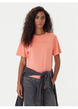 Kappa T-Shirt Frega 351M1KW Pomarańczowy Regular Fit ze sklepu MODIVO w kategorii Bluzki damskie - zdjęcie 187362642