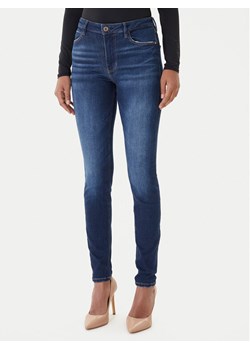 Guess Jeansy W2YA46 D4Q03 Granatowy Skinny Fit ze sklepu MODIVO w kategorii Jeansy damskie - zdjęcie 187362644