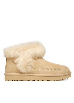 Ugg Śniegowce W Classic Ultra Mini Chalet 1173832 Beżowy ze sklepu MODIVO w kategorii Śniegowce damskie - zdjęcie 187362664
