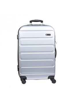 Srebrna średnia walizka 64 cm Alexa ze sklepu Słoń Torbalski w kategorii Walizki - zdjęcie 187362951