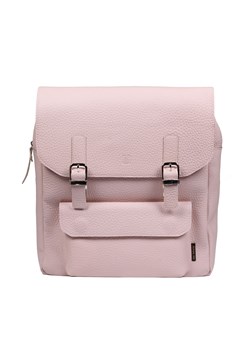 różowy plecak skórzany Teofila ze sklepu Słoń Torbalski w kategorii Plecaki - zdjęcie 187362963