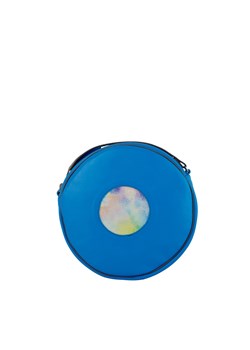 niebieska torebka damska skórzana Round ze sklepu Słoń Torbalski w kategorii Listonoszki - zdjęcie 187362984