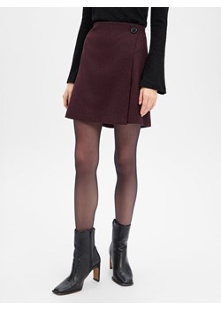 Marie Lund Damska spódnica kopertowa z zawartością wełny Kobiety czarny wzorzysty ze sklepu vangraaf w kategorii Spódnice - zdjęcie 187363041