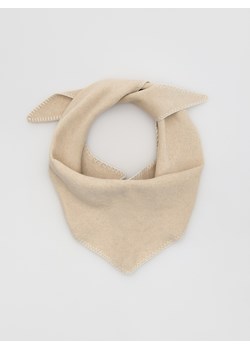 Reserved - Szalik z dodatkiem wełny - złamana biel ze sklepu Reserved w kategorii Szaliki i chusty damskie - zdjęcie 187363430