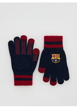 Reserved - Rękawiczki FC BARCELONA - granatowy ze sklepu Reserved w kategorii Rękawiczki dziecięce - zdjęcie 187363984